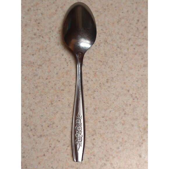 Spoon Oneida Simeon & George Rogers Spring Ballad Flatware Stainless - Picture 6 of 9